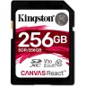 Карта Памяти 256Gb Kingston Canvas React SDXC